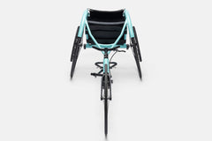 Top End Eliminator OSR racing wheelchair, Open V Cage, angled view