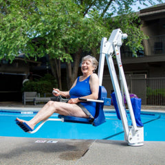 Aqua Creek Mighty 400 Pool Lift - sold by Dansons Medical - Mighty 400 Pool Lift by Aqua Creek