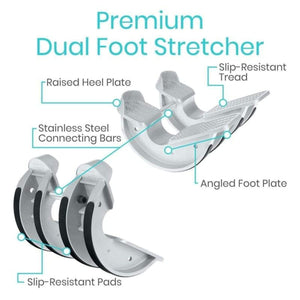 Vive Dual Calf Stretcher - sold by Dansons Medical -  Dual Calf Stretcher manufactured by Vive Health
