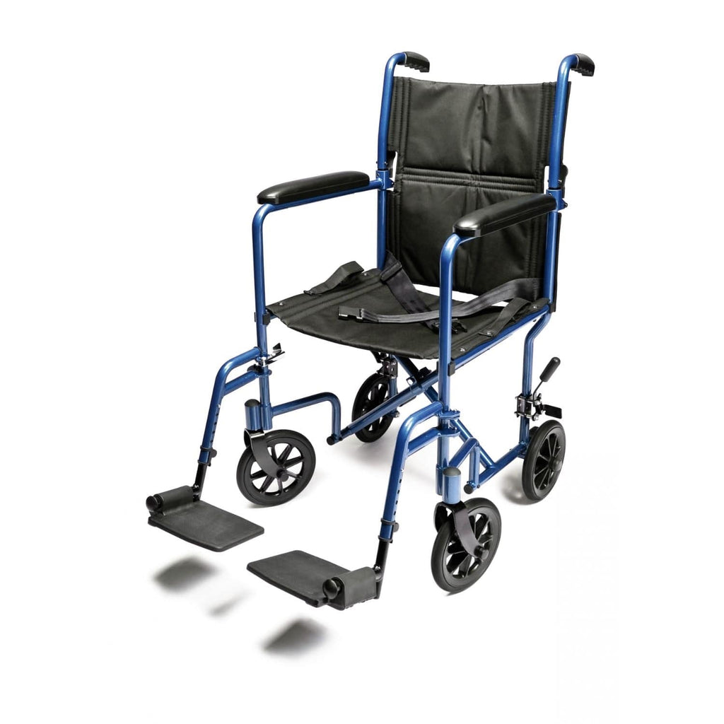 Graham Field Aluminum Transport Wheelchair by Everest & Jennings - sold by Dansons Medical - Lightweight Wheelchairs manufactured by Graham Field