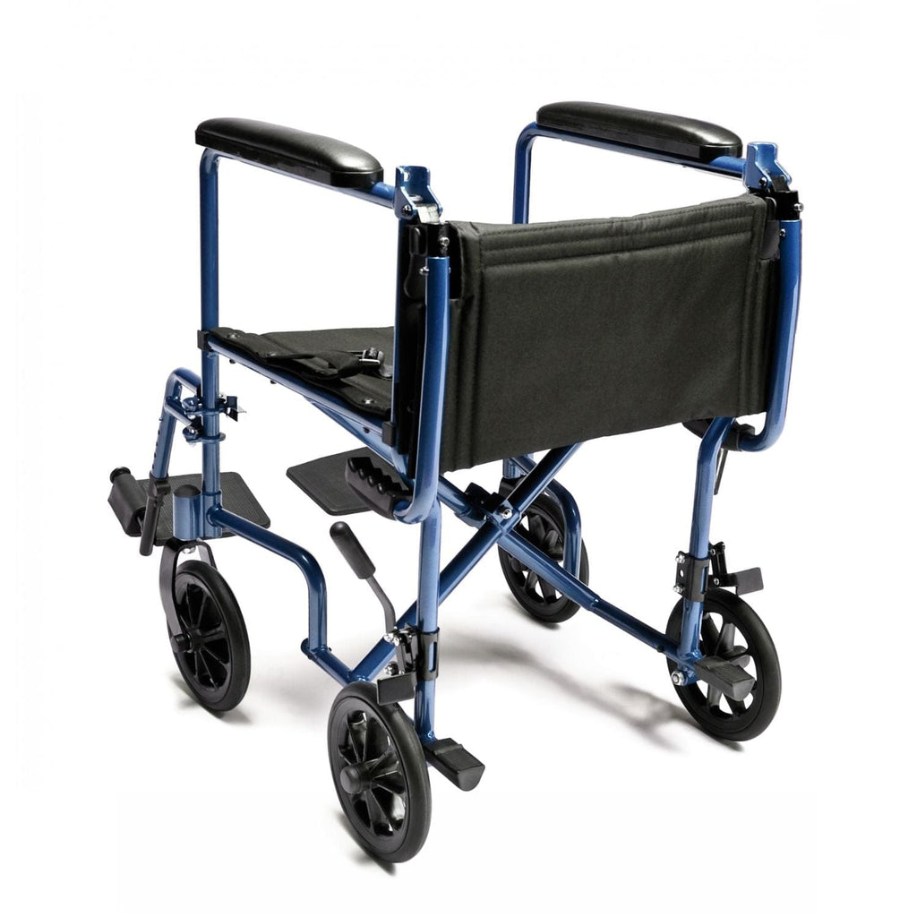 Graham Field Aluminum Transport Wheelchair by Everest & Jennings - sold by Dansons Medical - Lightweight Wheelchairs manufactured by Graham Field