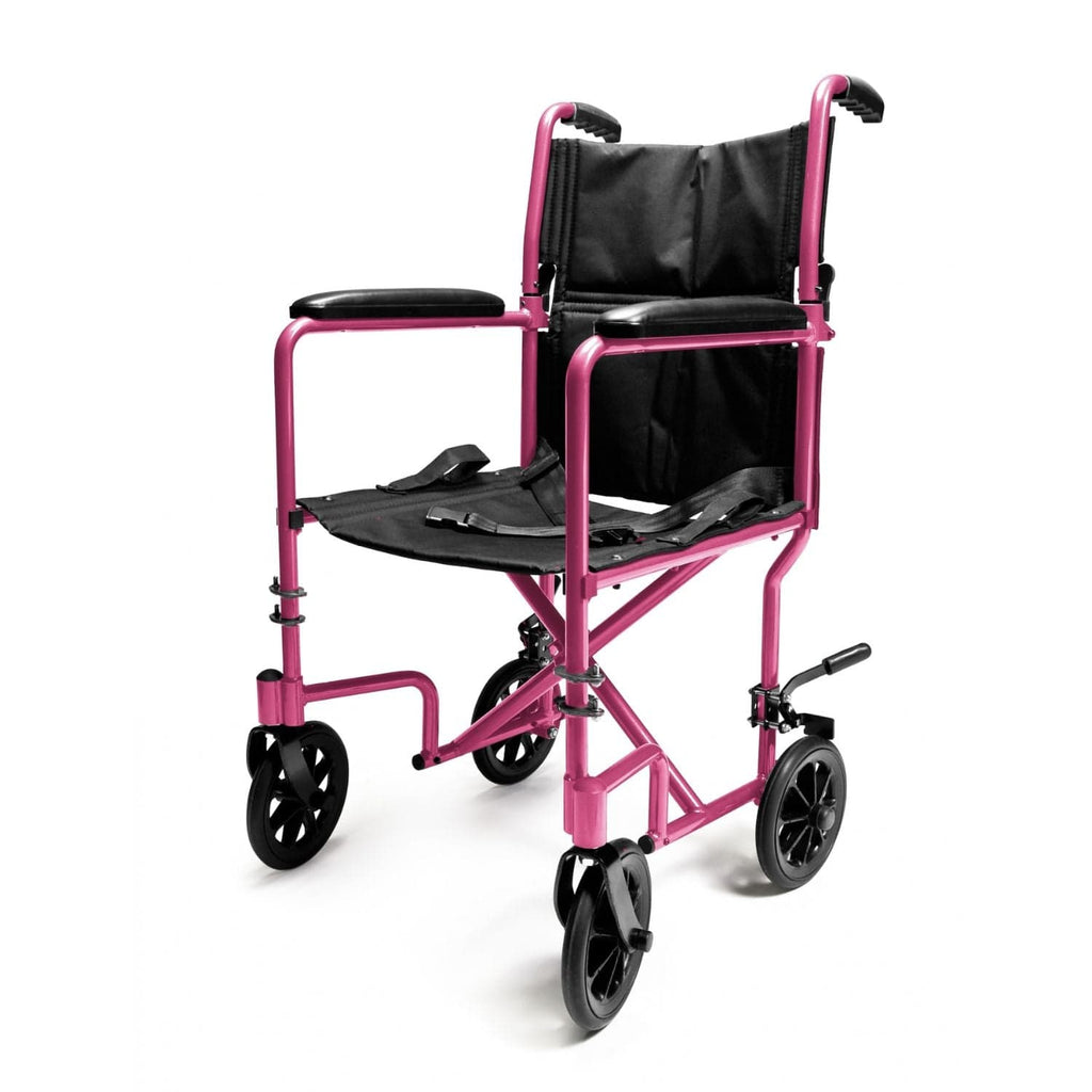 Graham Field Aluminum Transport Wheelchair by Everest & Jennings - sold by Dansons Medical - Lightweight Wheelchairs manufactured by Graham Field