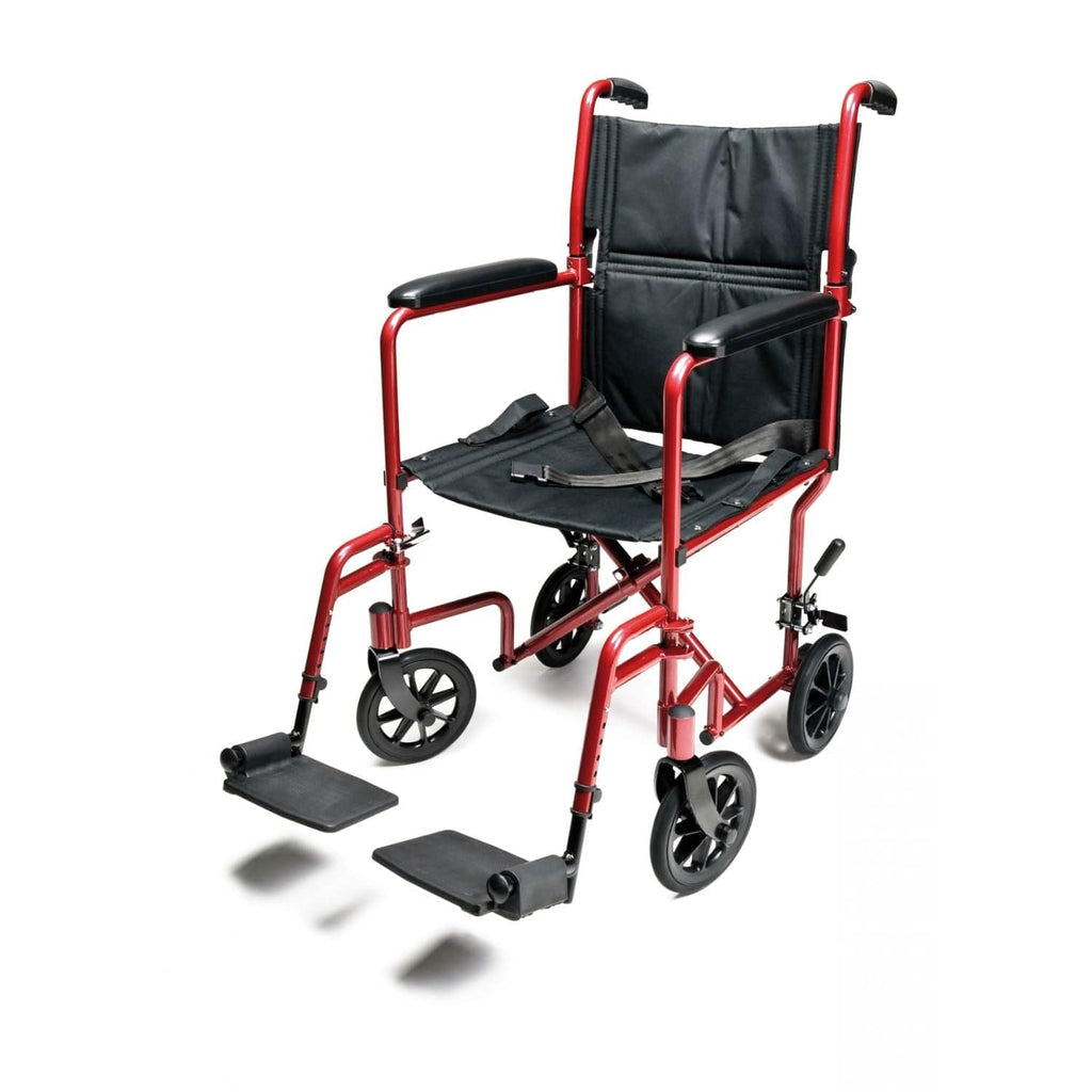 Graham Field Aluminum Transport Wheelchair by Everest & Jennings - sold by Dansons Medical - Lightweight Wheelchairs manufactured by Graham Field