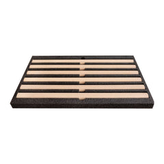 BenchK 200 Beech Wooden Wall Bars with Steel Frame and 8 Rungs