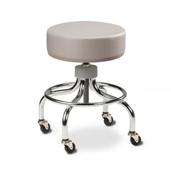 Clinton Industries Chrome Base Stool - sold by Dansons Medical - manufactured by Clinton Industries (MM)