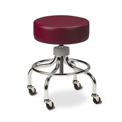 Clinton Industries Chrome Base Stool - sold by Dansons Medical - manufactured by Clinton Industries (MM)