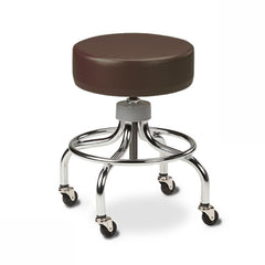 Clinton Industries Chrome Base Stool - sold by Dansons Medical - manufactured by Clinton Industries (MM)