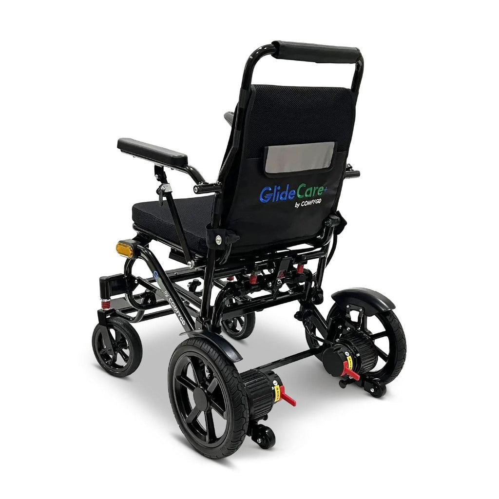ComfyGo Glide Care G-5 Lightweight Foldable Electric Wheelchair - sold by Dansons Medical - Powered Wheelchairs manufactured by ComfyGo Mobility