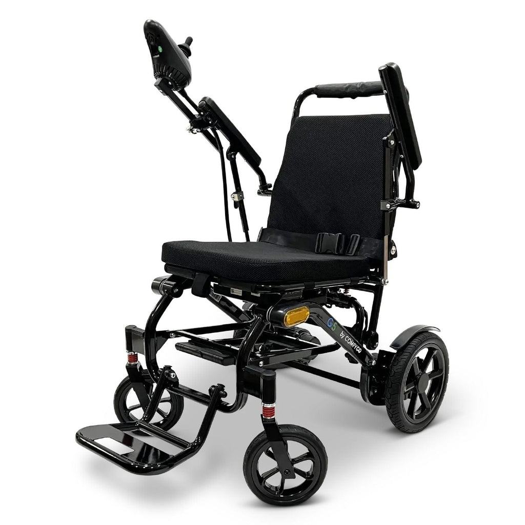 ComfyGo Glide Care G-5 PRO Lightweight Foldable Electric Wheelchair - sold by Dansons Medical - Powered Wheelchairs manufactured by ComfyGo Mobility