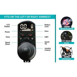 ComfyGo Phoenix Carbon Fiber Electric Wheelchair - sold by Dansons Medical - Powered Wheelchairs manufactured by ComfyGo Mobility