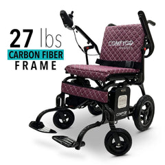 ComfyGo Phoenix Carbon Fiber Electric Wheelchair - sold by Dansons Medical - Powered Wheelchairs manufactured by ComfyGo Mobility
