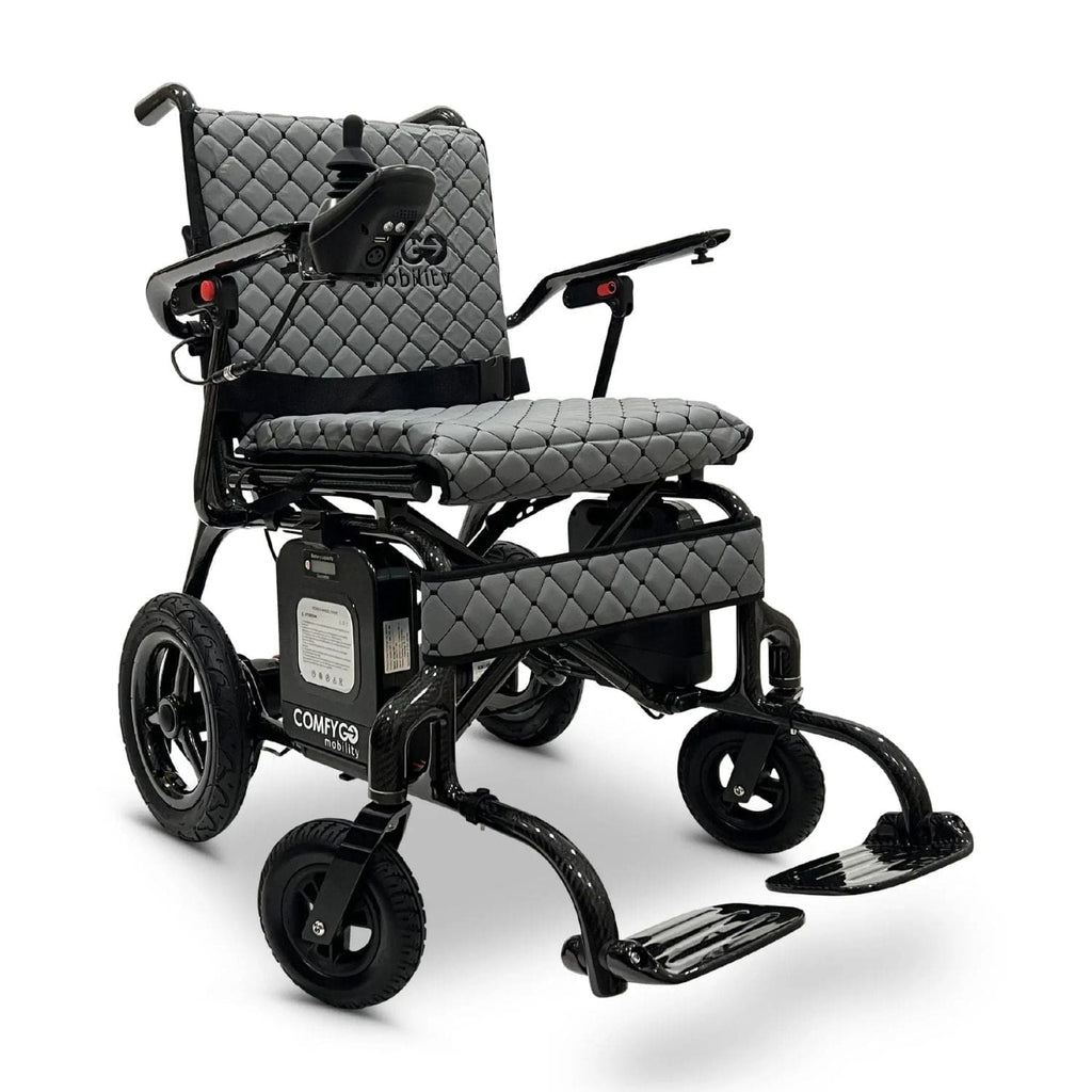 ComfyGo Phoenix Carbon Fiber Electric Wheelchair - sold by Dansons Medical - Powered Wheelchairs manufactured by ComfyGo Mobility