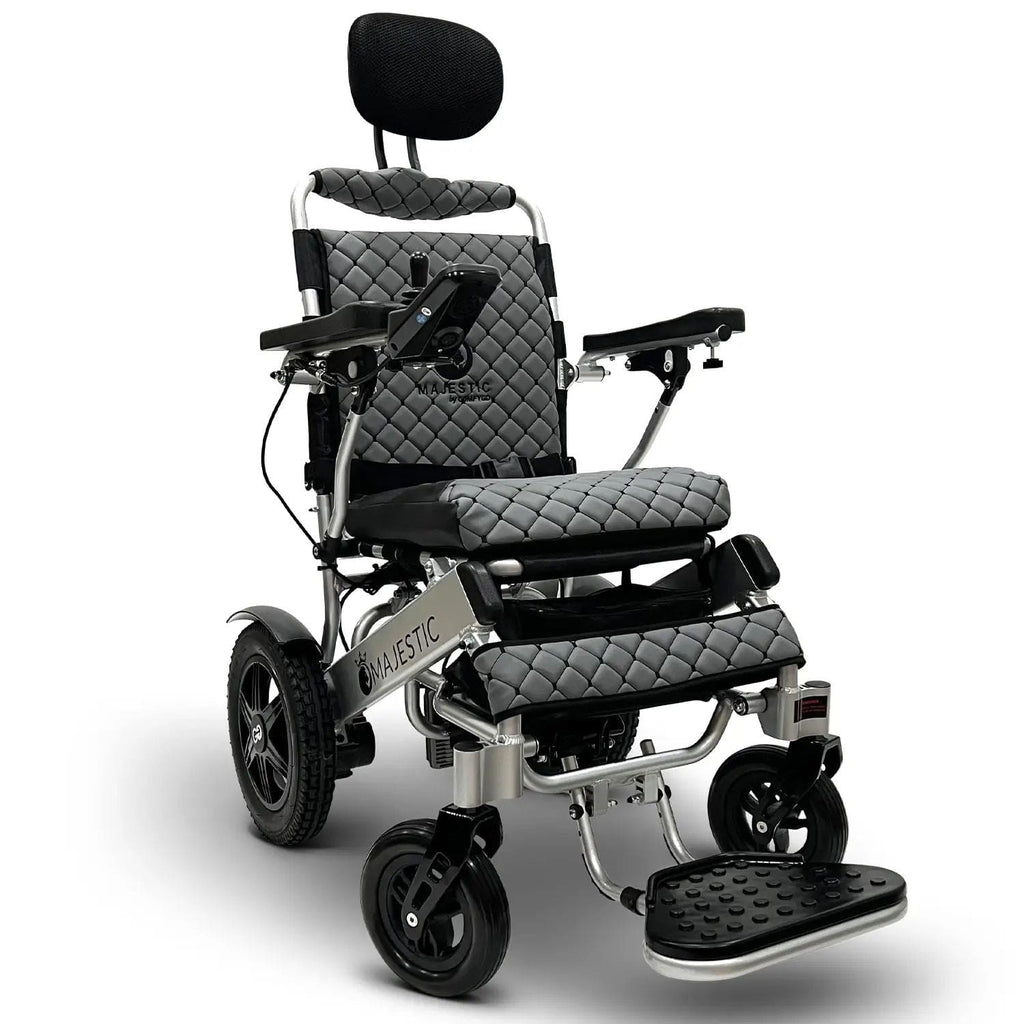 ComfyGo MAJESTIC IQ-9000 Auto Recline Remote Controlled Electric Wheelchair - sold by Dansons Medical - Powered Wheelchairs manufactured by ComfyGo Mobility