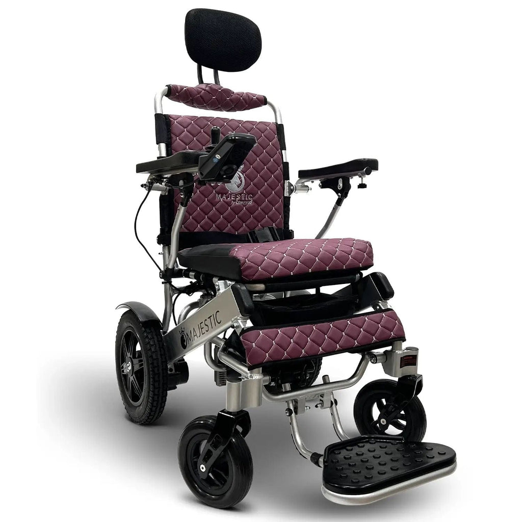ComfyGo MAJESTIC IQ-9000 Auto Recline Remote Controlled Electric Wheelchair - sold by Dansons Medical - Powered Wheelchairs manufactured by ComfyGo Mobility