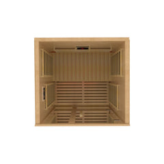 Golden Designs Dynamic Gracia 1-2 Person Near Zero EMF Full Spectrum FAR Infrared Sauna, a Saunas by Golden Designs (SCS) available at Dansons Medical