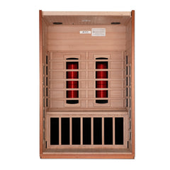 Golden Designs Dynamic Cardoba 2-Person Full Spectrum Near Zero EMF FAR Infrared Sauna, a Saunas by Golden Designs (SCS) available at Dansons Medical