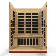 Golden Designs Dynamic Bellagio 3-Person Low EMF FAR Infrared Sauna, a Saunas by Golden Designs (SCS) available at Dansons Medical