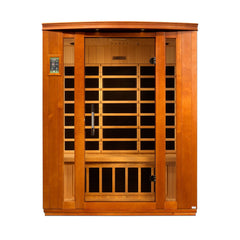 Golden Designs Dynamic Bellagio 3-Person Low EMF FAR Infrared Sauna, a Saunas by Golden Designs (SCS) available at Dansons Medical