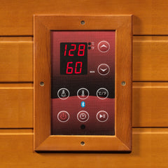 Golden Designs Dynamic Lugano 3-Person Low EMF FAR Infrared Sauna, a Saunas by Golden Designs (SCS) available at Dansons Medical
