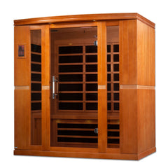 Golden Designs Dynamic Bergamo Elite 4-Person Ultra Low EMF FAR Infrared Sauna, a Saunas by Golden Designs (SCS) available at Dansons Medical