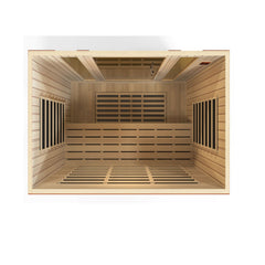 Golden Designs Dynamic Bergamo 4-Person Low EMF FAR Infrared Sauna, a Saunas by Golden Designs (SCS) available at Dansons Medical