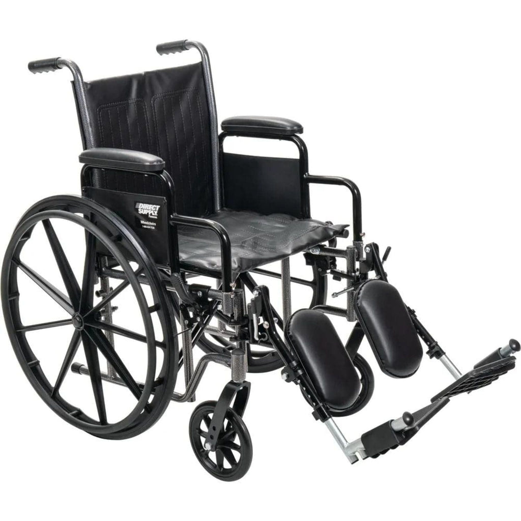 Panacea Standard Vinyl Wheelchair - sold by Dansons Medical - Ergonomic Wheelchairs manufactured by Direct Supply