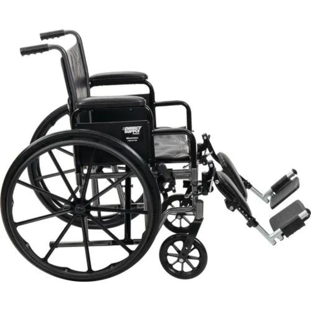 Panacea Standard Vinyl Wheelchair - sold by Dansons Medical - Ergonomic Wheelchairs manufactured by Direct Supply