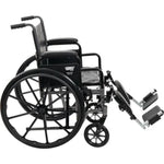 Panacea Standard Vinyl Wheelchair - sold by Dansons Medical - Ergonomic Wheelchairs manufactured by Direct Supply