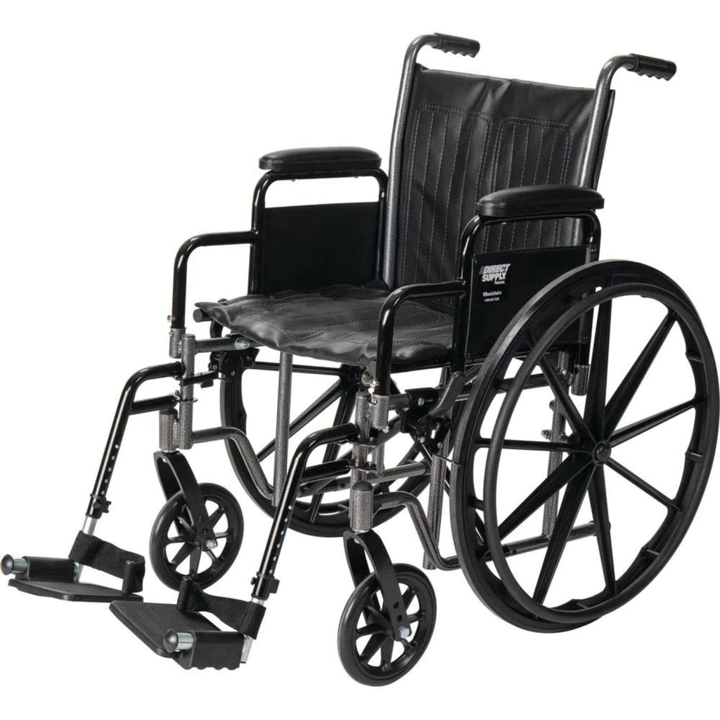 Panacea Standard Vinyl Wheelchair - sold by Dansons Medical - Ergonomic Wheelchairs manufactured by Direct Supply