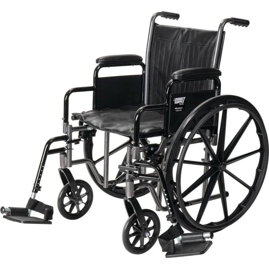 Panacea Standard Vinyl Wheelchair - sold by Dansons Medical - Ergonomic Wheelchairs manufactured by Direct Supply