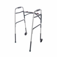 Dynarex Bariatric Dual Release Folding Walker - sold by Dansons Medical - Rollator Walkers manufactured by Dynarex