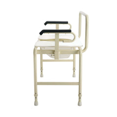 Dynarex Bariatric HD Drop Arm Commode by Bari+Max - sold by Dansons Medical - Toileting Aids manufactured by Dynarex