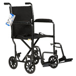 Dynarex DynaRide Steel Transport Wheelchair - sold by Dansons Medical - Portable Wheelchairs manufactured by Dynarex
