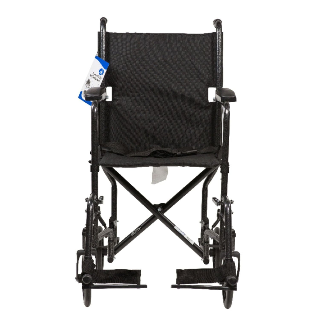 Dynarex DynaRide Steel Transport Wheelchair - sold by Dansons Medical - Portable Wheelchairs manufactured by Dynarex