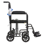 Dynarex DynaRide Steel Transport Wheelchair - sold by Dansons Medical - Portable Wheelchairs manufactured by Dynarex
