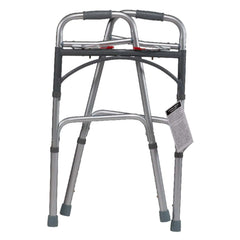 Dynarex Two Button Folding Walker - sold by Dansons Medical - Rollator Walkers manufactured by Dynarex
