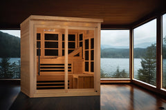Golden Designs Monaco Limited Edition 6-Person PureTech Near Zero EMF FAR Infrared Sauna, a Saunas by Golden Designs (SCS) available at Dansons Medical