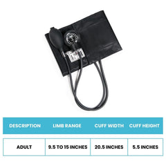 Graham Field Luminescent Sphygmomanometer with Gauge Guard - sold by Dansons Medical - manufactured by Graham Field