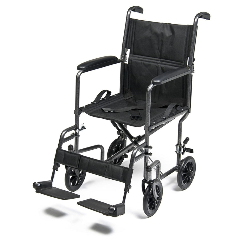 Graham Field Steel Transport Wheelchair - sold by Dansons Medical - Portable Wheelchairs manufactured by Graham Field