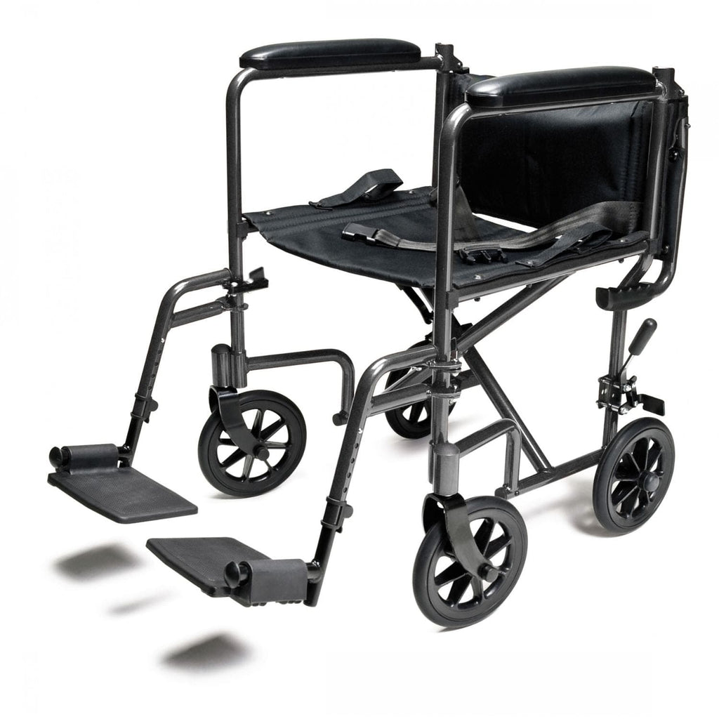 Graham Field Steel Transport Wheelchair - sold by Dansons Medical - Portable Wheelchairs manufactured by Graham Field