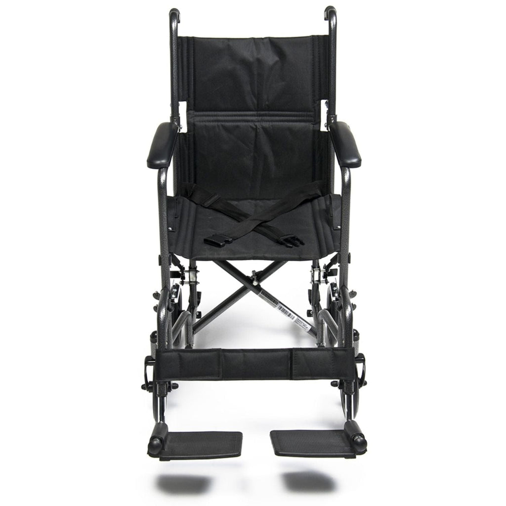 Graham Field Steel Transport Wheelchair - sold by Dansons Medical - Portable Wheelchairs manufactured by Graham Field