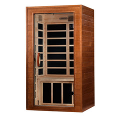 Golden Designs Dynamic Avila 1-2 Person Low EMF FAR Infrared Sauna - sold by Dansons Medical - Saunas manufactured by Golden Designs (SCS)