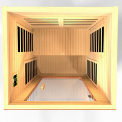 Golden Designs Dynamic Avila 1-2 Person Low EMF FAR Infrared Sauna - sold by Dansons Medical - Saunas manufactured by Golden Designs (SCS)