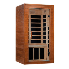 Golden Designs Dynamic Avila Elite 1-2 Person Ultra Low EMF FAR Infrared Sauna, a Saunas by Golden Designs (SCS) available at Dansons Medical