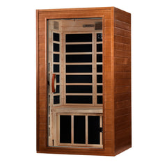 Golden Designs Dynamic Avila Elite 1-2 Person Ultra Low EMF FAR Infrared Sauna, a Saunas by Golden Designs (SCS) available at Dansons Medical