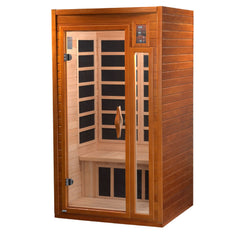 Golden Designs Dynamic Barcelona Elite 1-2 Person Ultra Low EMF FAR Infrared Sauna, a Saunas by Golden Designs (SCS) available at Dansons Medical