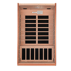 Golden Designs Dynamic Cordoba Elite 2-Person Ultra Low EMF FAR Infrared Sauna, a Saunas by Golden Designs (SCS) available at Dansons Medical