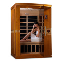 Golden Designs Dynamic Venice 2-Person Low EMF FAR Infrared Sauna, a Saunas by Golden Designs (SCS) available at Dansons Medical