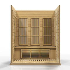Golden Designs Maxxus 3-Person Low EMF FAR Infrared Sauna - sold by Dansons Medical - Saunas manufactured by Golden Designs (SCS)