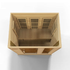 Golden Designs Maxxus 3-Person Low EMF FAR Infrared Sauna - sold by Dansons Medical - Saunas manufactured by Golden Designs (SCS)
